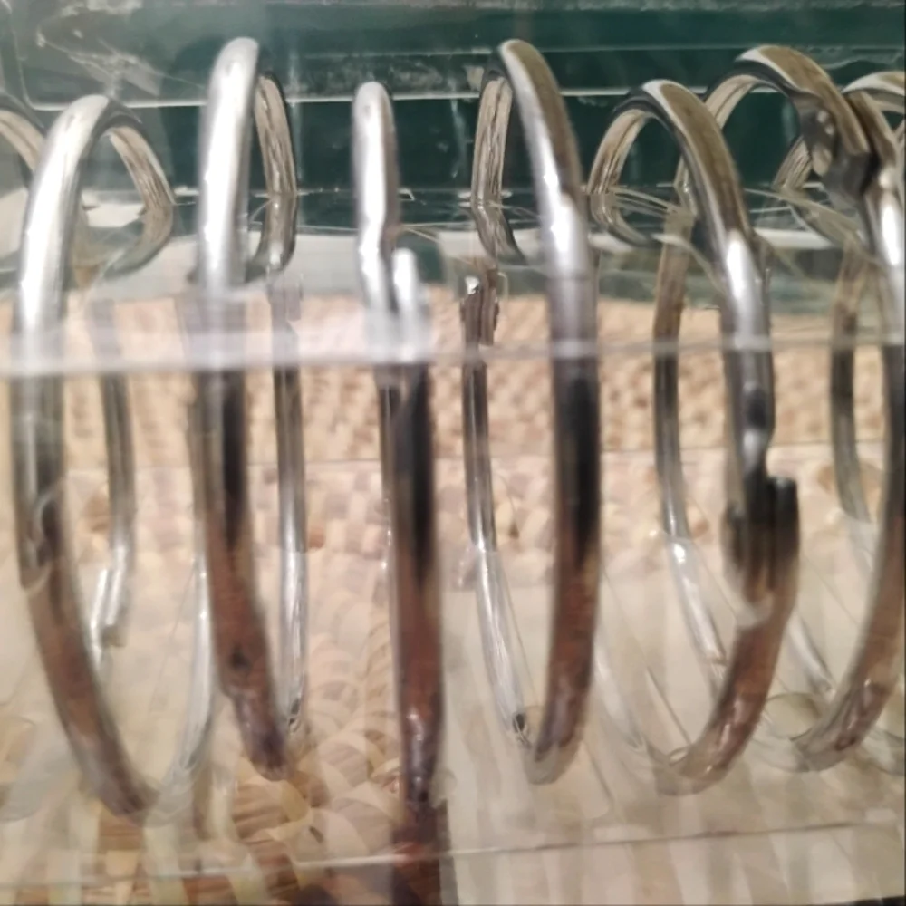 O Ring Shower Curtain Hooks, Pack of 12, Target NEW